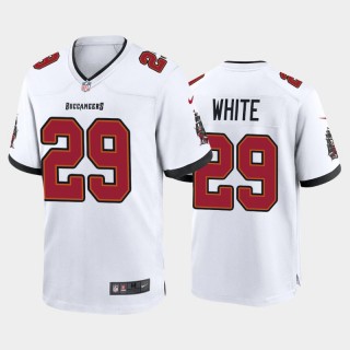 Rachaad White #33 Buccaneers White 2022 NFL Draft Game Jersey