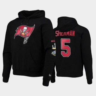 Richard Sherman Buccaneers Super Bowl Champions Commemorative Hoodie - Black