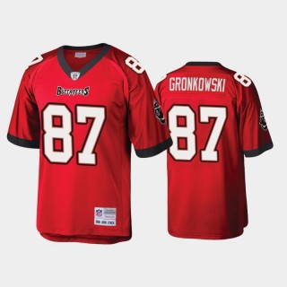 Tampa Bay Buccaneers NO. 87 Rob Gronkowski Red Legacy Replica Jersey