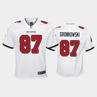 Youth Tampa Bay Buccaneers Rob Gronkowski Game Jersey - White