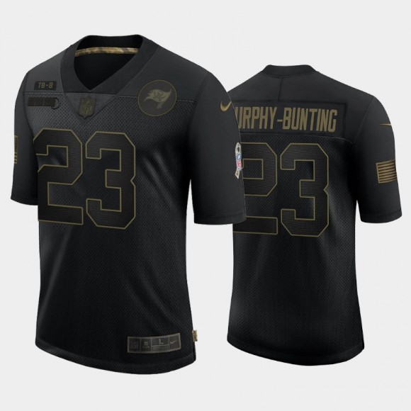 Sean Murphy-Bunting Tampa Bay Buccaneers 2020 Salute to Service Limited Jersey - Black