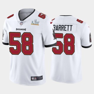 Shaquil Barrett Tampa Bay Buccaneers White Super Bowl LV Vapor Limited Jersey