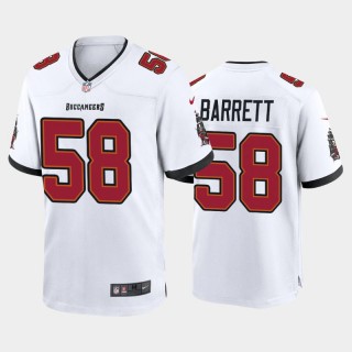 Buccaneers #58 Shaquil Barrett Game Jersey - White