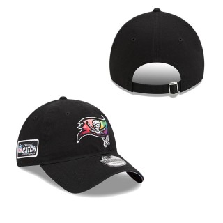 Tampa Bay Buccaneers Black 2023 NFL Crucial Catch Adjustable Hat