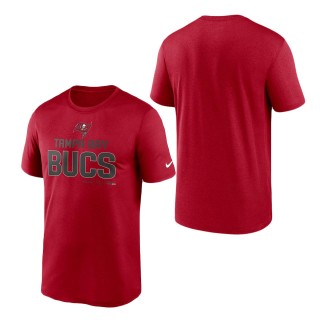 Men's Tampa Bay Buccaneers Nike Red Legend Community Performance T-Shirt
