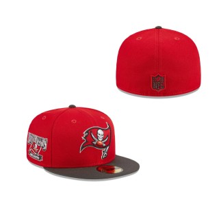 Tampa Bay Buccaneers Throwback Hidden Fitted Hat