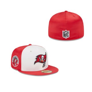 Tampa Bay Buccaneers Throwback Satin Fitted Hat