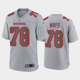 Tampa Bay Buccaneers #78 Tristan Wirfs Gray Atmosphere Game Jersey