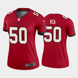 Women's Vita Vea Tampa Bay Buccaneers Legend Jersey - Red