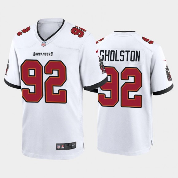 William Gholston Tampa Bay Buccaneers Game Jersey - White