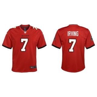 Youth Buccaneers Bucky Irving Red Game Jersey