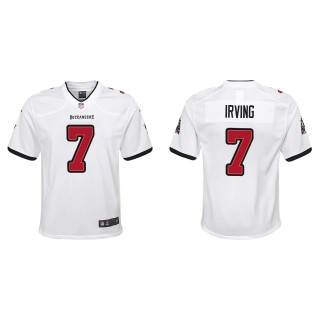 Youth Buccaneers Bucky Irving White Game Jersey