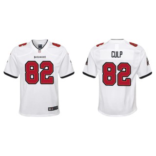 Youth Buccaneers Devin Culp White Game Jersey